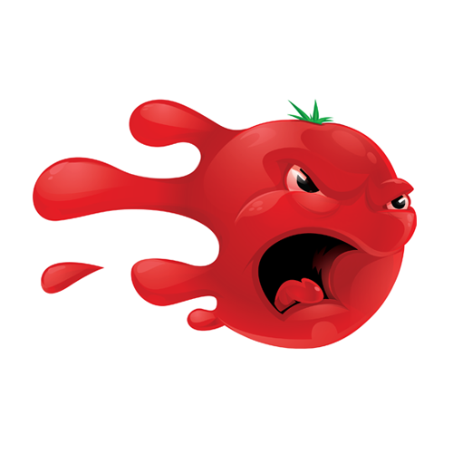 2348998937 Download - Throwing Tomatoes At Someone (500x500)