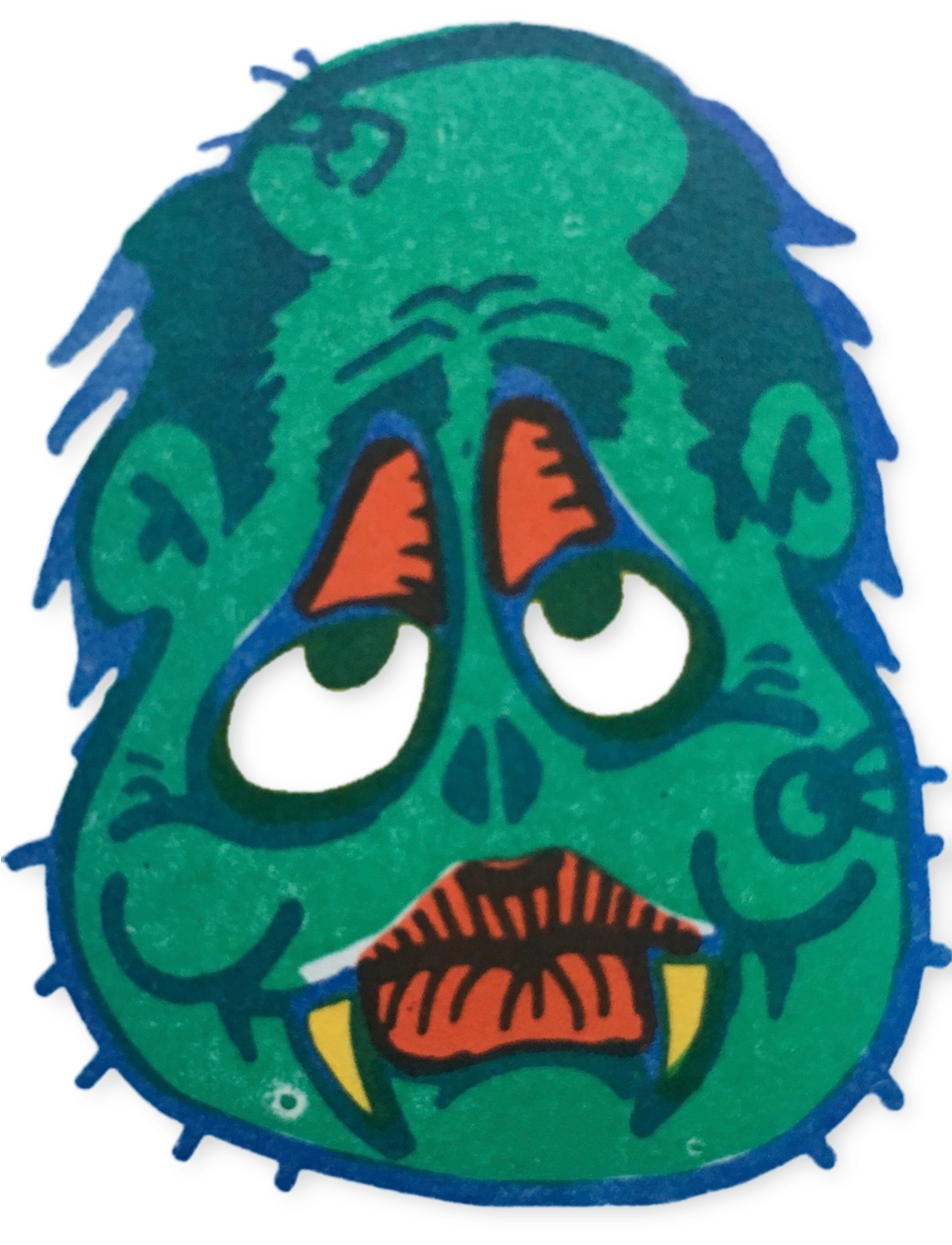 This Genuine A&bc Monster Tattoos Sheet Was Issued - Illustration (1147x1600)