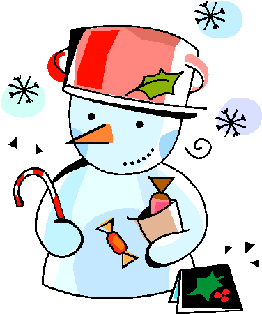 Snowman - Merry Christmas Card Sayings (383x453)