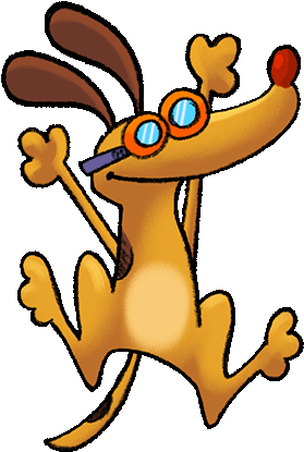 Bridger The Water Dog Is Project Wet's Mascot - Bridger The Water Dog Is Project Wet's Mascot (319x426)