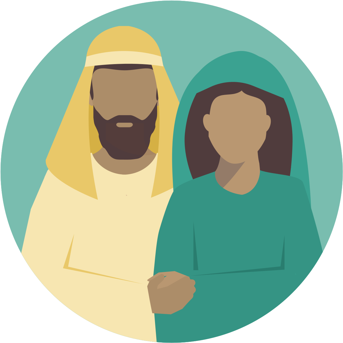 Aquila And Priscilla, Steadfast Servants - Gloucester Road Tube Station (1200x1200)