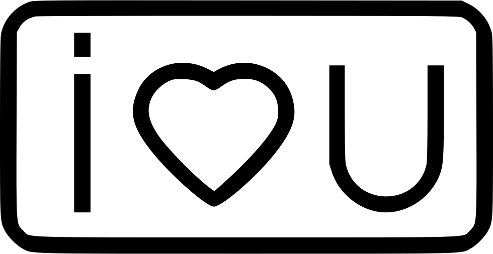 Iu Sticker Comments - Heart (980x506)