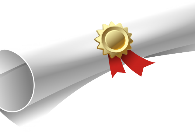 Scroll Clipart Graduation - Diploma .png (640x480)