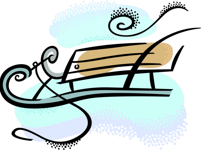 Sleigh Clipart Snow Slide - Sleigh Clipart Snow Slide (640x480)
