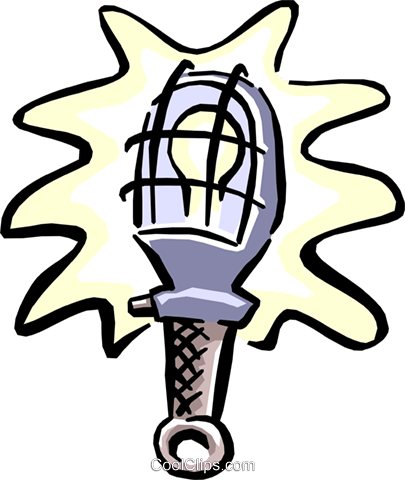 Safety Light Royalty Free Vector Clip Art Illustration - Safety Light Royalty Free Vector Clip Art Illustration (405x480)