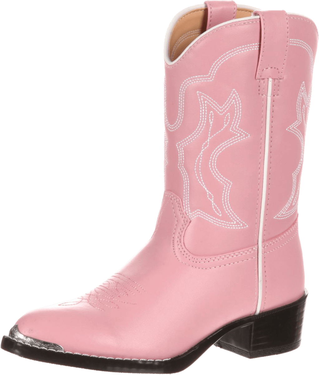 Transparent Boot Pink - Little Girl Pink Cowgirl Boots (1200x1200)