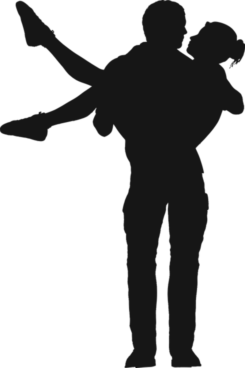 Silhouettes Ombres - Silhouette Of A Couple (800x1200)