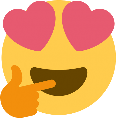 Free Png Download Heart Eyes Emoji Png Images Background - Heart Eyes Emoji Discord (480x487)