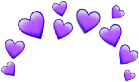 Purple Heart Emoji Transparent - Emoji Png Heart Purple (1024x1024)