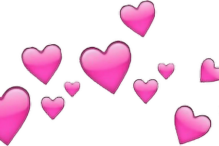 Png Library Library Iphone Heart Emojis Transparent - Iphone Transparent Background  Emoji - (450x300) Png Clipart Download