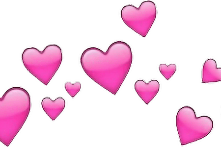 Png Library Library Iphone Heart Emojis Transparent - Iphone Transparent Background Emoji (450x300)