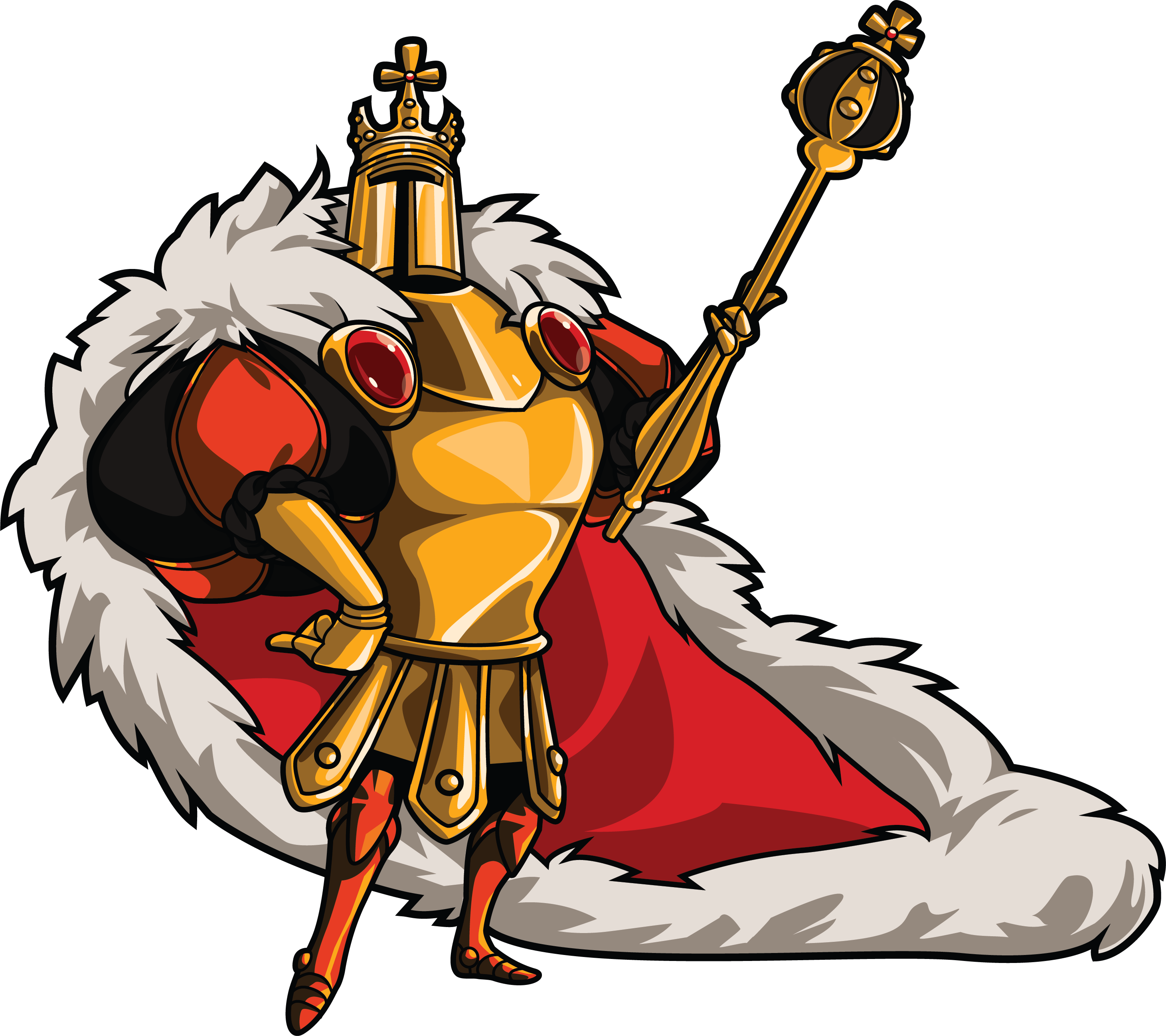 Logos / Icons - Shovel Knight King Knight (2922x2596)