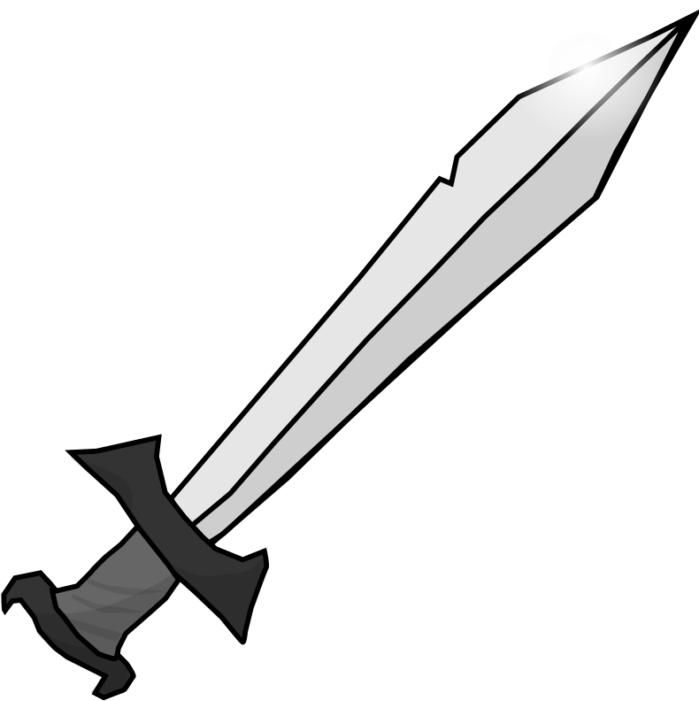 Clip Art Sword (807x800)