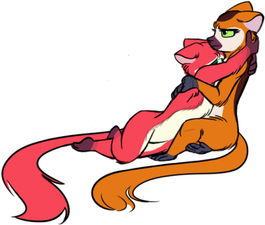 Those Sisters - King Julien And Crimson (400x338)