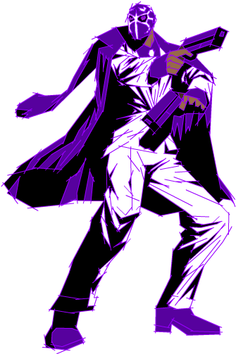1251221516244 - Killer7 Mask De Smith Png (392x530)