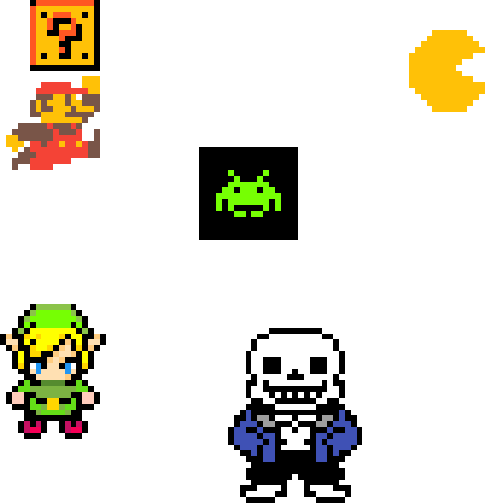 A Couple Video Game Characters - A Couple Video Game Characters (1200x1200)