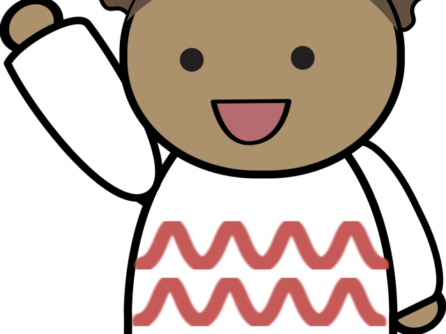 Hello Clipart Big Wave - Clipart Kid Waving Hello (640x480)