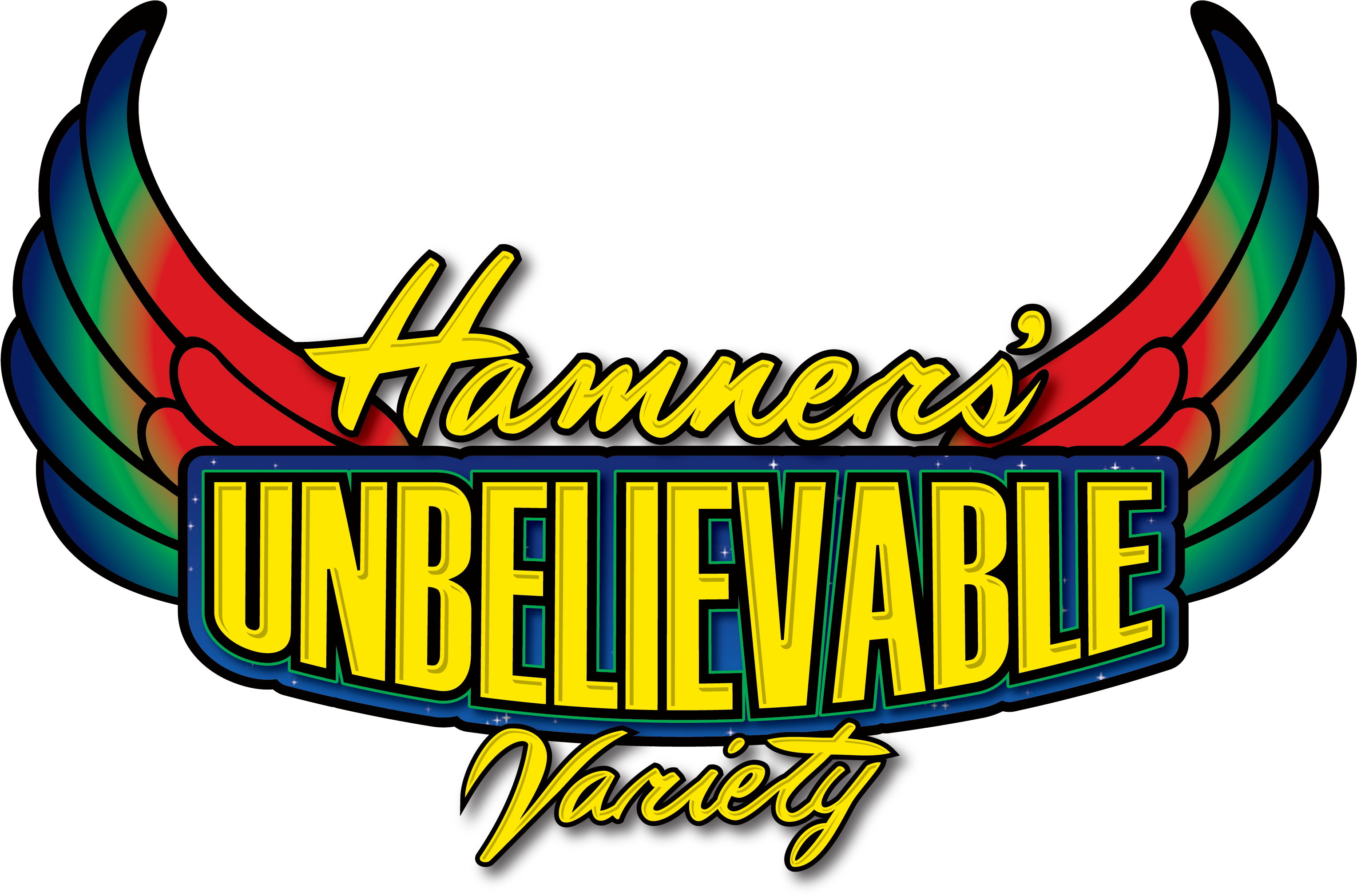 Hamner's Unbelievable Variety - Unbelievable Logo (3355x2317)