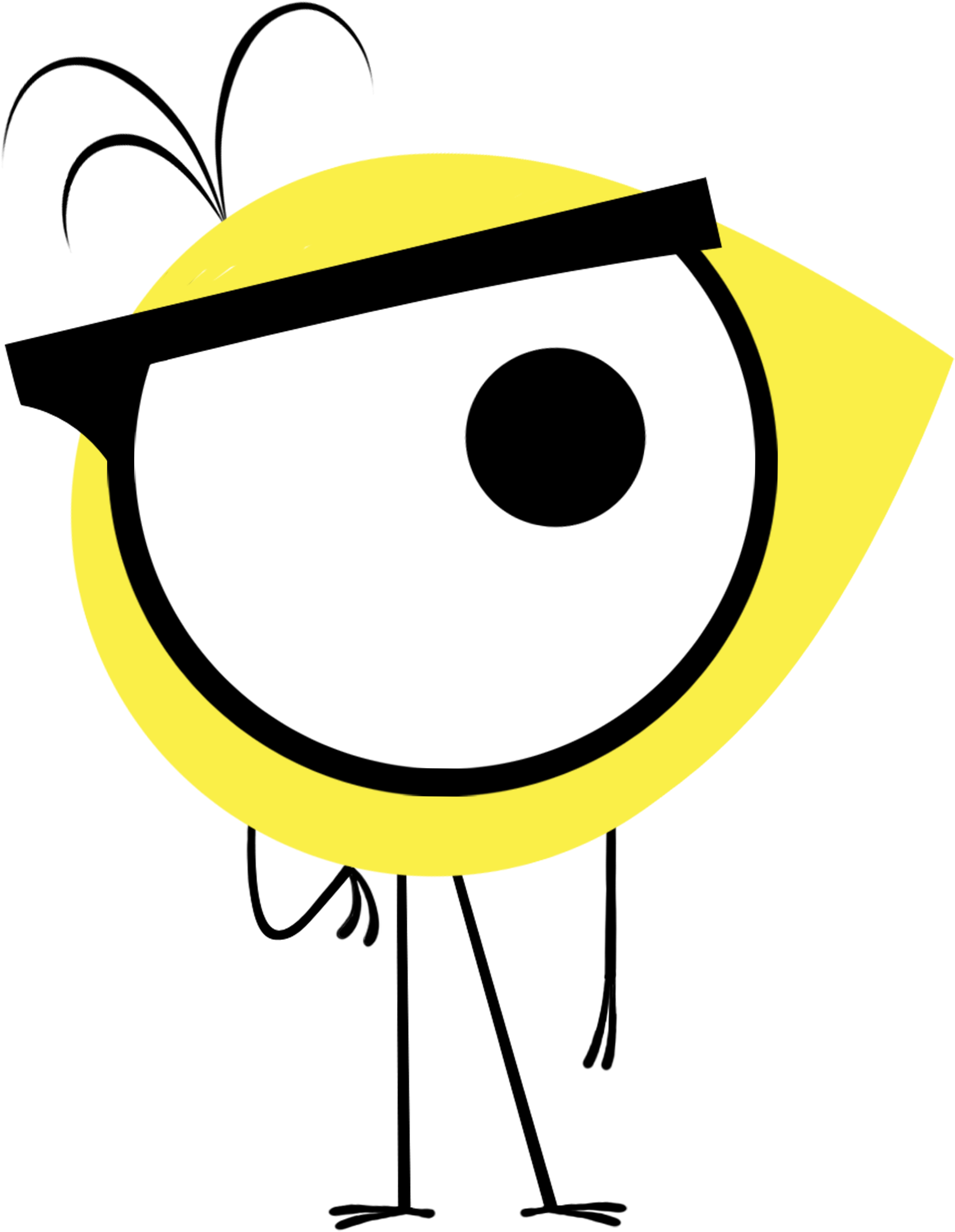 She's The Smartest Of Them All - Cartoon (2640x2640)