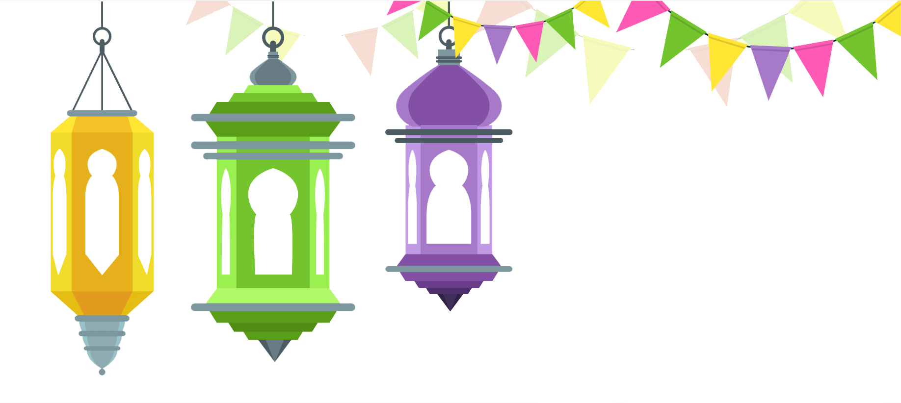 Ramadan Clipart Png Iona Ramadan Announcement My Shehar - Decorative Png (1854x922)
