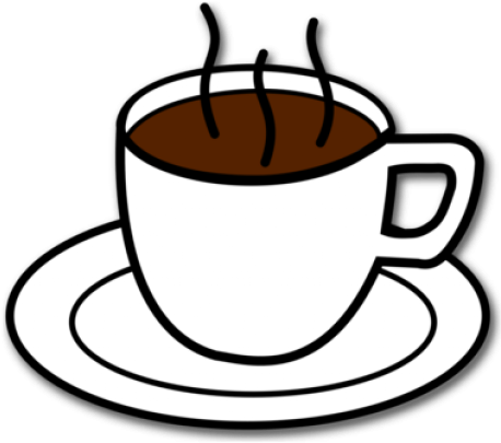 Hot Chocolate Clipart Coffee - Full Coffee Cup Clipart (640x480)