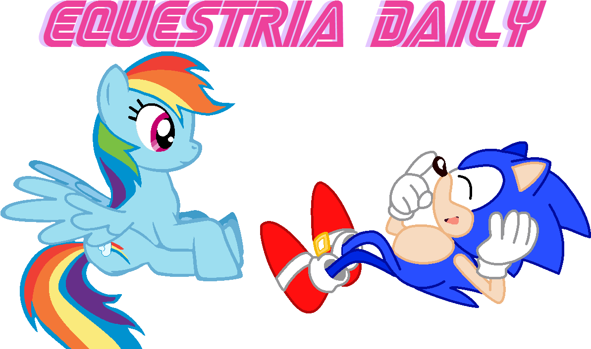 Sonic Rainbow Dash S - My Little Pony Sonic (1206x726)