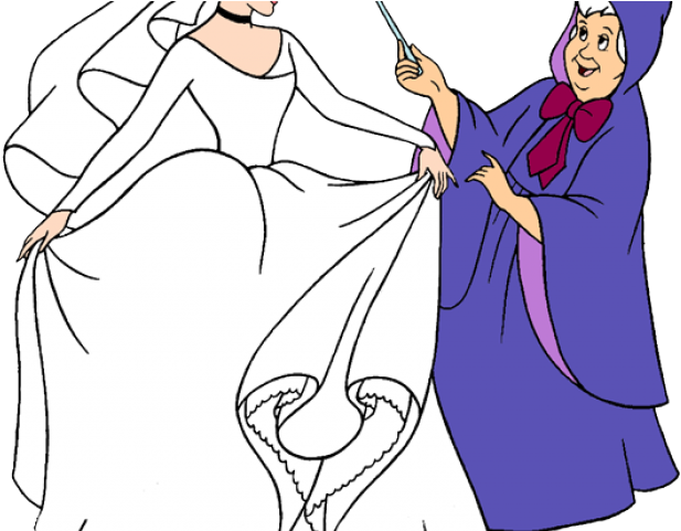Cinderella Clipart Fairy Godmother Cinderella - Cartoon (640x480)