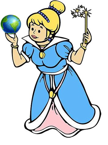 Link To Rest Of The World - Cartoon (550x489)