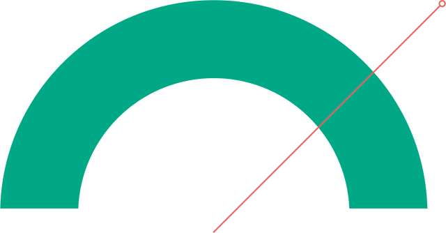 Take A Look At Clients Who Believe In Us And Work With - Half Circle Logo Transparent (640x334)