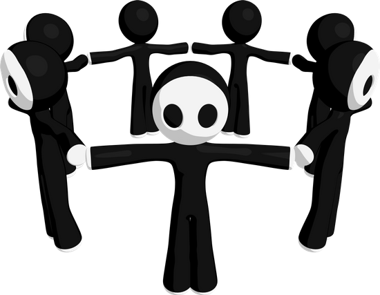 Character Mascot Circle Of Unity - Character Mascot Circle Of Unity (550x427)