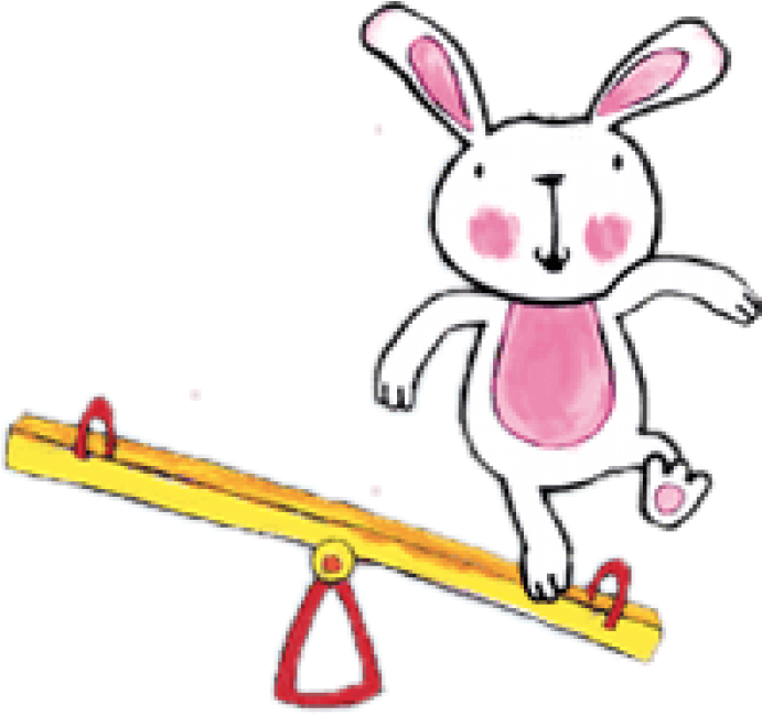 Free Png Download Poppy Cat Alma On Seesaw Clipart - Cartoon (850x722)