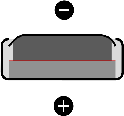 Lithium Battery Clip Art - Electric Battery (566x800)