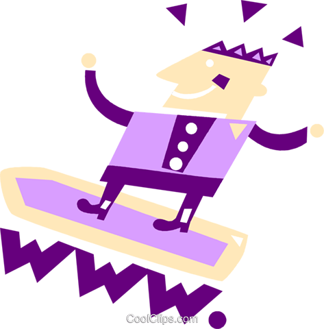 Man Surfing The World Wide Web Royalty Free Vector - Man Surfing The World Wide Web Royalty Free Vector (473x480)
