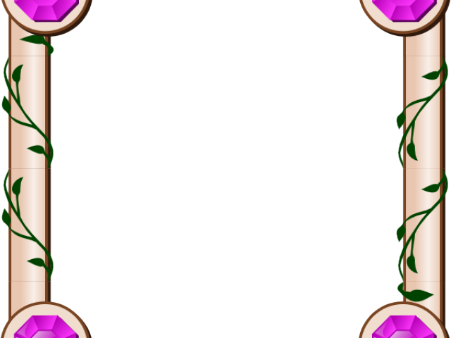 Ivy Clipart Certificate - Borderline Design For Certificate (640x480)