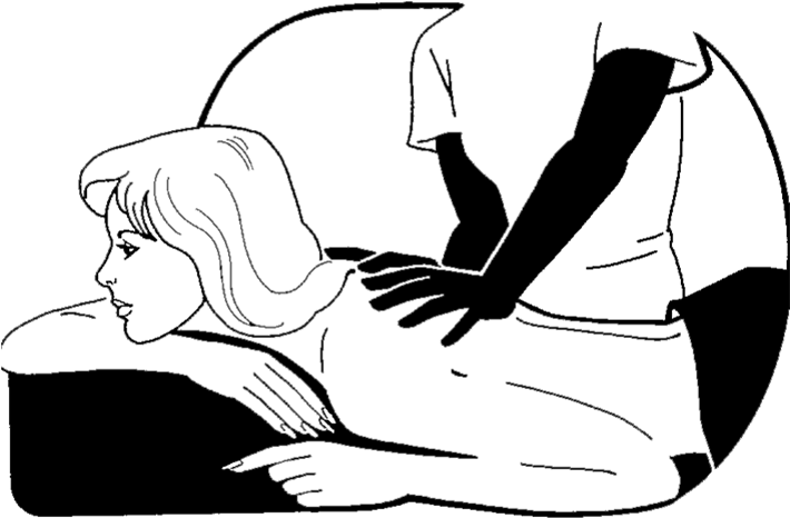 Massage Drawing Clip Art - Massage (800x911)