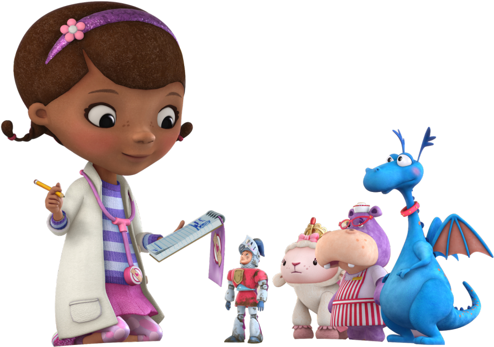 Doc Mcstuffins Wallpapers Hd - Doc Mc Stuffin Characters Png (1024x735)