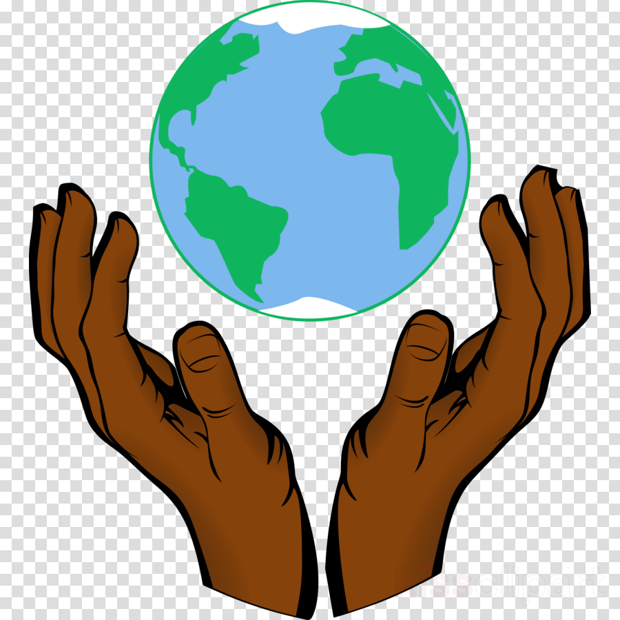 Clipart Earth In Hands (900x900)