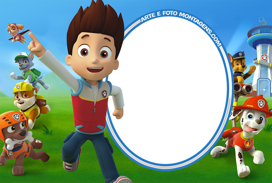 Paw Patrol Banner Clipart Paw Patrol Birthday Party - Calendario 2019 Paw Patrol (898x603)