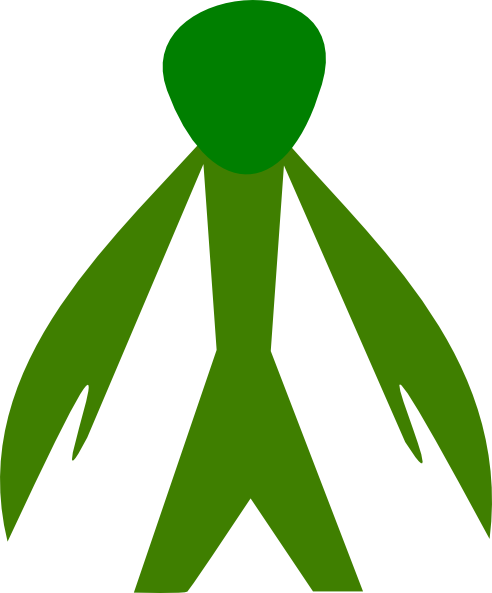 492 X 593 1 - Alien Stick Figure (492x593)