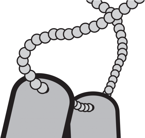 Military Clipart Dog Tag - Dog Tags Clip Art (640x480)