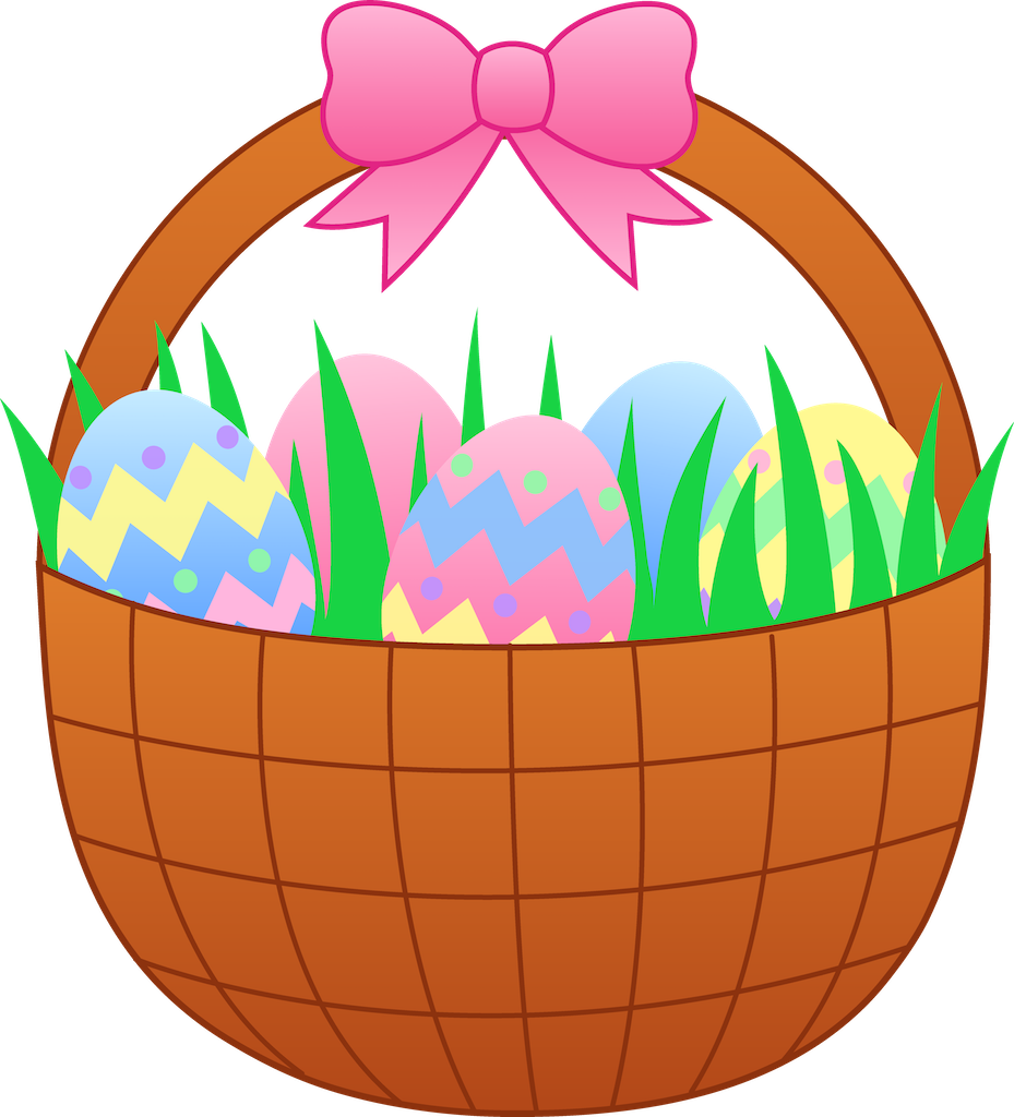 Easter Brunch & Dinner At The Hamilton Hotel - Easter Egg Basket Clip Art (929x1024)