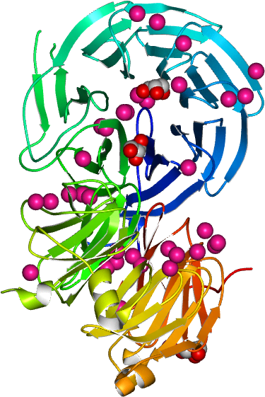 No Rotation Molmil Generated Image Of 5tee - No Rotation Molmil Generated Image Of 5tee (375x561)