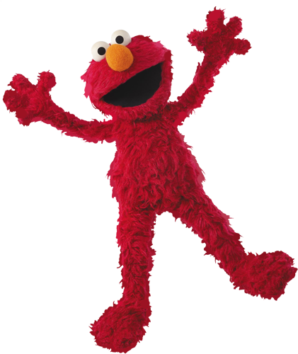 Sesame Street Character Fanart - Elmo Hd (512x512)