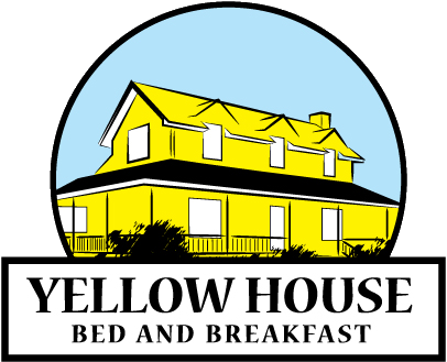 Yellow House Bed And Breakfast - Graphic Design (406x329)
