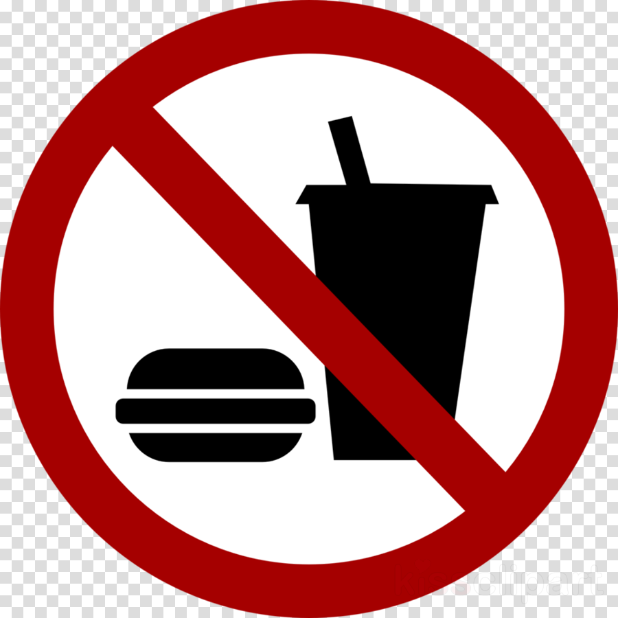 No Food Or Drink Clip Art (900x900)