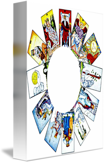 Circle Of Tarot By Liz Loz - Circle (416x650)