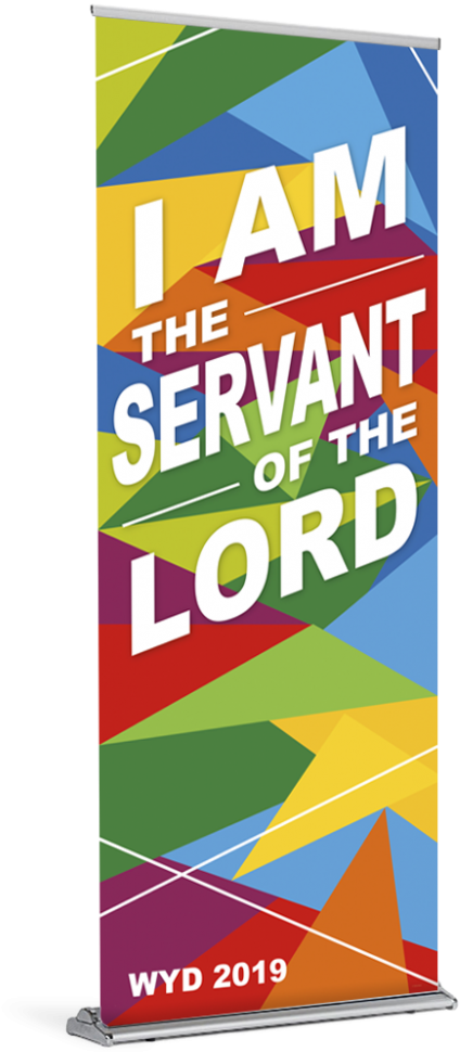 Celebrate Wyd 2019 With A Banner - Rosemary Casals (1024x1024)