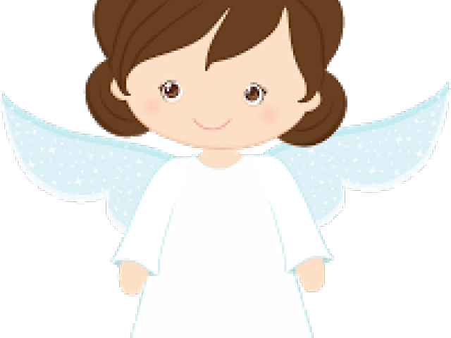 Angels Clipart First Communion - Little Angel Baptism Png (640x480)