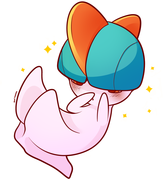 Chibi Shiny Ralts By Seviyummy Pokemon Pictures, Chibi, - Ralts Shiny Kawaii (800x800)