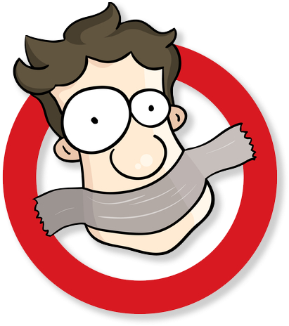 Good Advice, Badly Delivered - Talkative Clipart (480x480)
